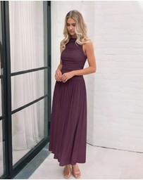 Esther & Co - Balayage Dress - Wine