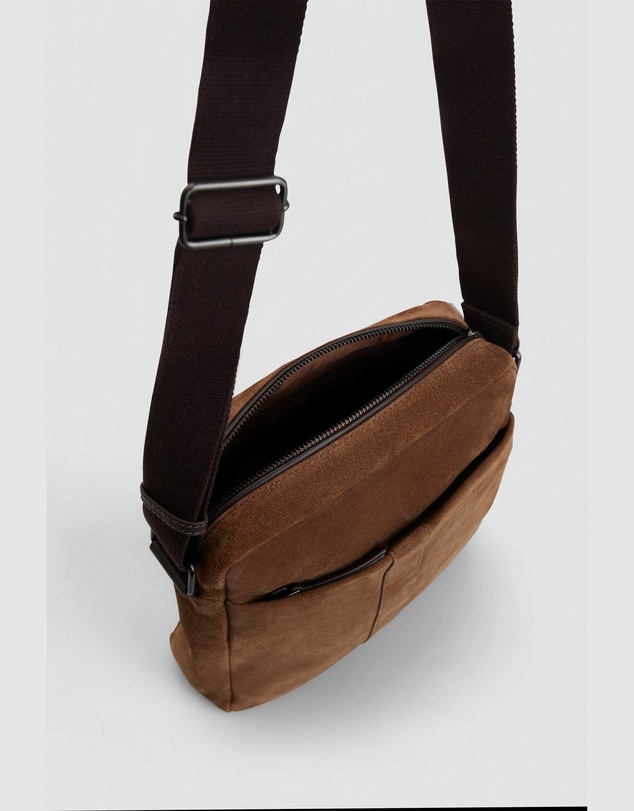 Evity - Harris Suede Small Satchel