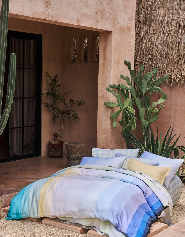 Linen House - Sunrise Stripe Quilt Cover Set
