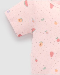 Purebaby - Pointelle Bodysuit -Kids-Babies