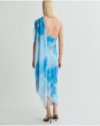 M.N.G - Cielo Asymmetrical Floral Dress