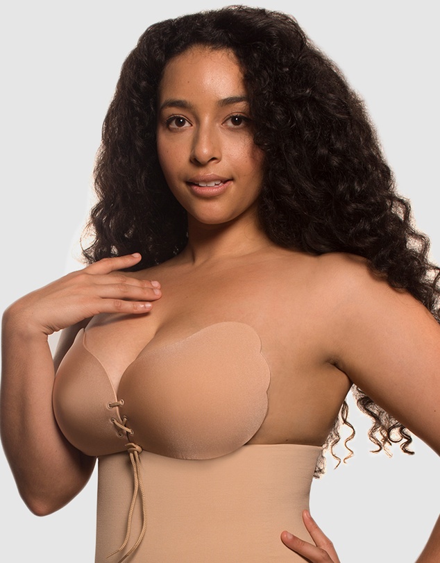 B Free Intimate Apparel - Push-Up Stick On Bra - 2 Pack (A-B-C-D-DD-E-F) Cup