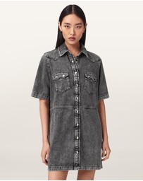 AllSaints - Rock Denim Dress