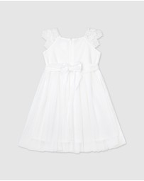 Designer Kidz - Angie Lace Bodice Dress