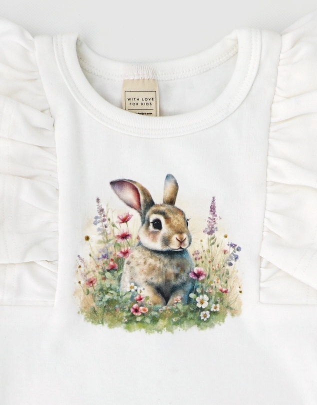 WITH LOVE FOR KIDS - Shimmy Long Sleeve Onesie - Babies