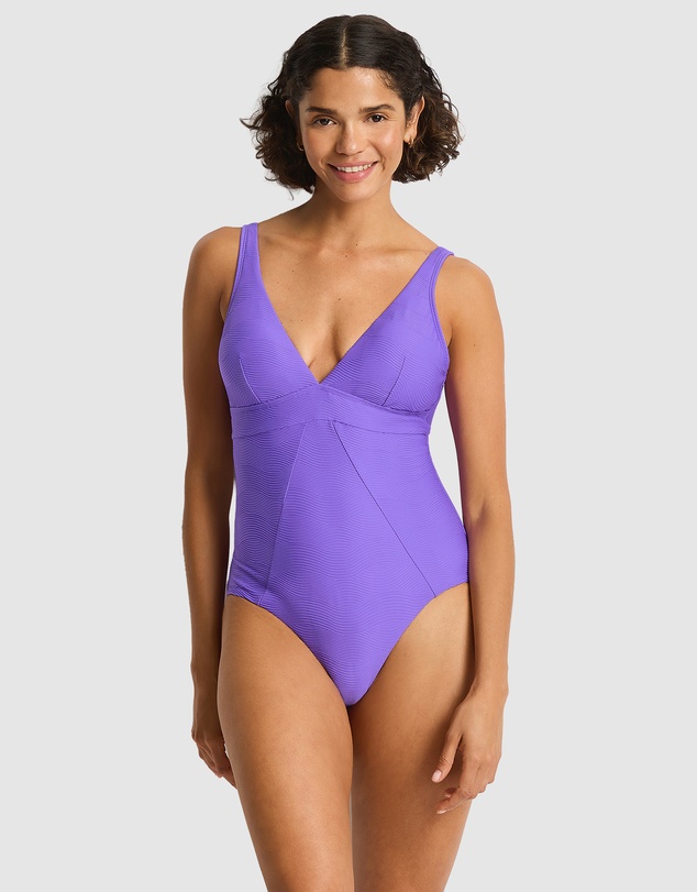 Sea Level Australia - Zen Scoop Back Panel Line One Piece