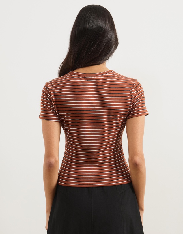 Atmos&Here - Layla Short Sleeve Stripe Tee