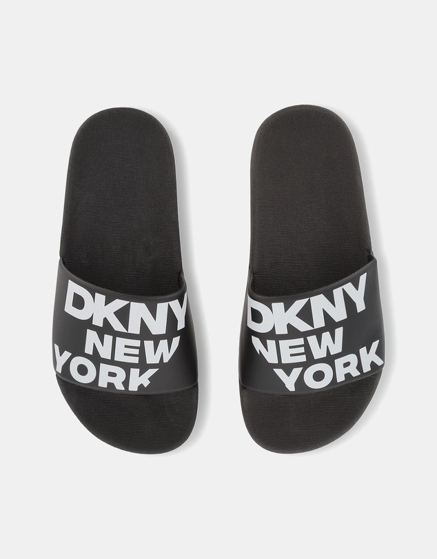 DKNY - Logo Aqua Slides - Kids-Teens