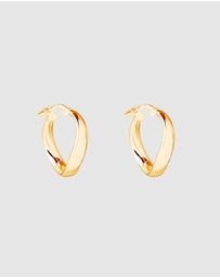 Najo - Eddy Yellow Gold Hoop