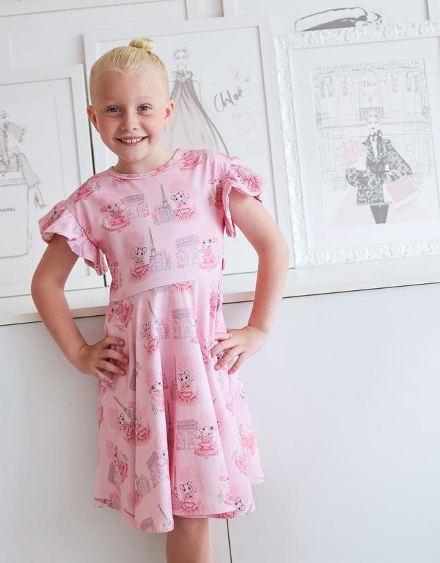 Rock Your Kid - Claris the Mouse Cherie Dress