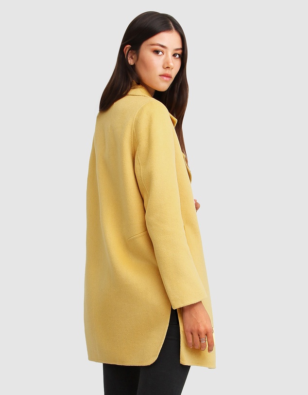 Belle & Bloom - Ex-Boyfriend Wool Blend Oversized Coat