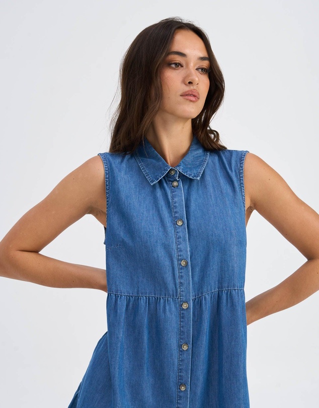 ONLY - Bea Siesta Denim Mini Dress