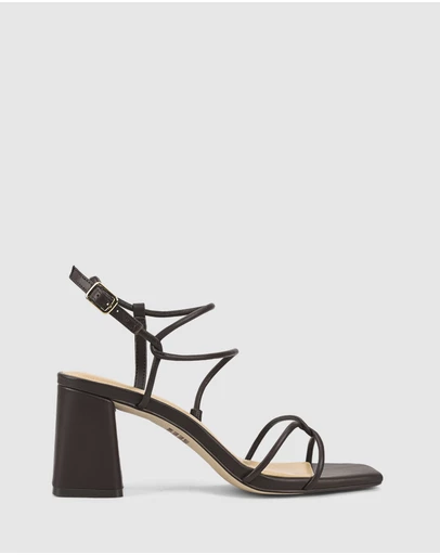 Siren - Strike Strappy Block Heels