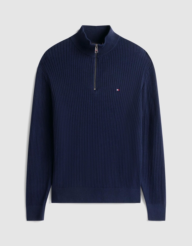 Tommy Hilfiger - Cashmere Quarter-Zip Jumper