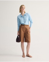 Oxford - Pinky Cashmere Cardigan