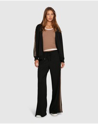 Belle & Bloom - Ready To Go Striped Sleeve Jacket