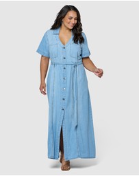 Indigo Tonic - Naomi Chambray Maxi Dress