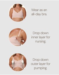 Bravado - 3-in-1 Nursing & Hands-Free Pumping Bra