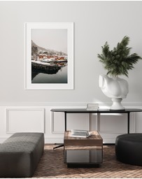 LEGGERA - Hygge Winter Cabin Print