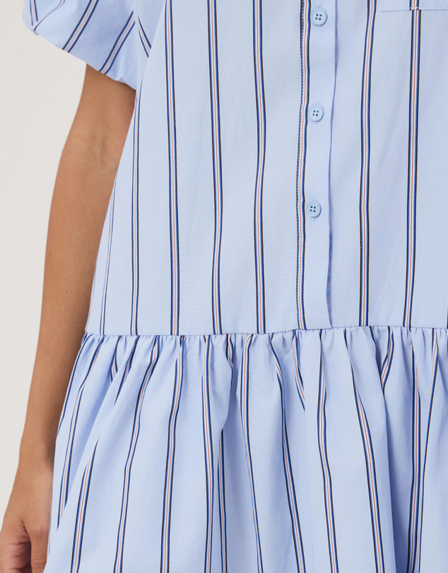 Atmos&Here - Claire Cotton Poplin Mini Dress