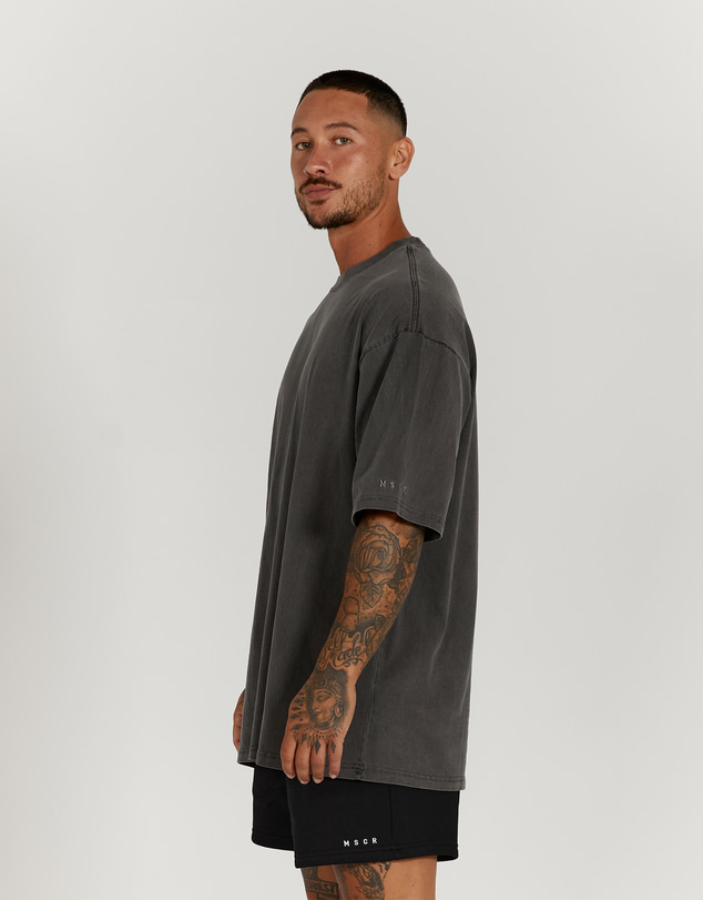 Muscle Republic - Mens Heavy Oversized Tee - Timeless