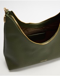 Calvin Klein - Emblem Hw Pebble Top Zip Hobo
