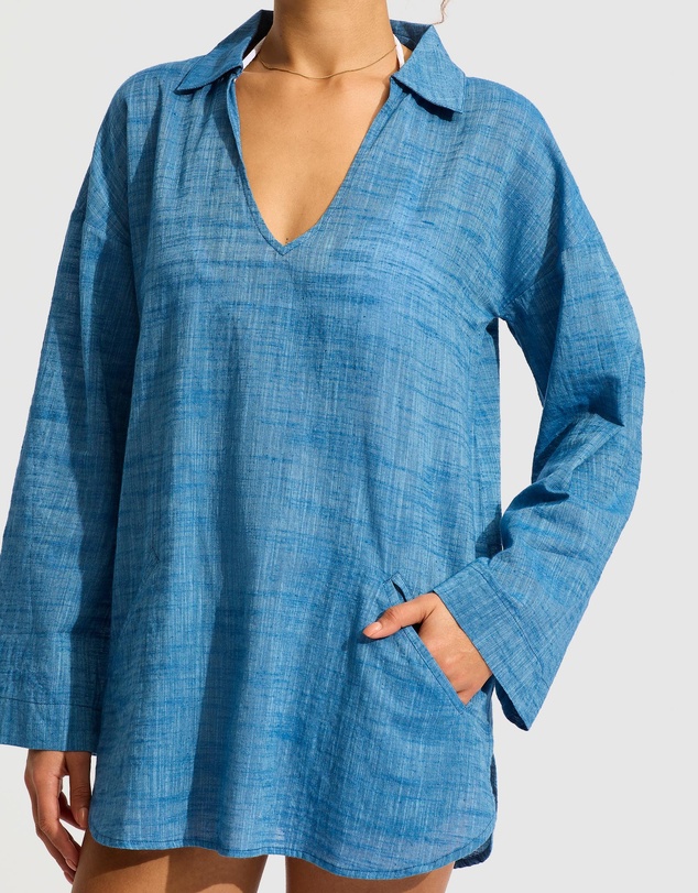 Seafolly - Longline Beach Shirt