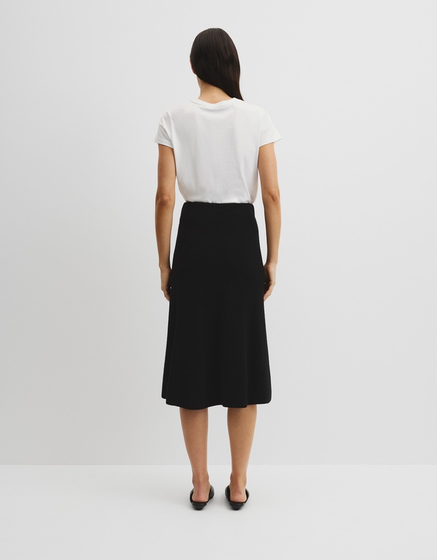 Country Road - Australian Cotton Blend Knit Midi Skirt