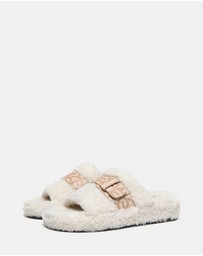 EVERAU - EverAU Ugg Croft Wool Upper Sandals