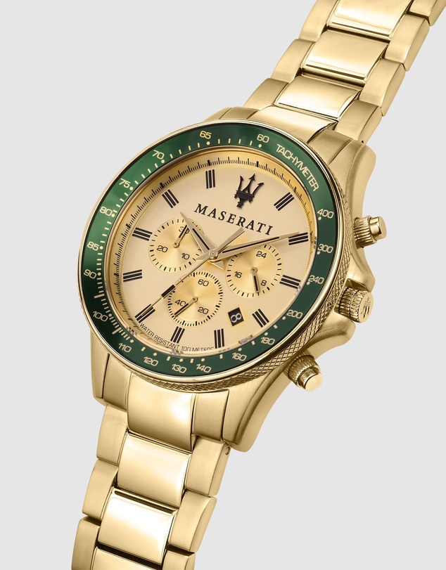Maserati - Maserati Sfida Gold Watch