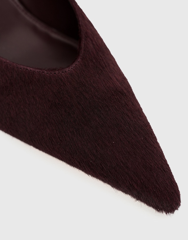 Betts - Matcha Leather High Stiletto Mules