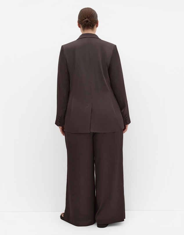 City Chic - Rylie Satin Palazzo Pant