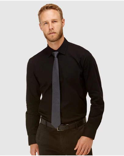 Brooksfield - Staple Textured Business Shirt