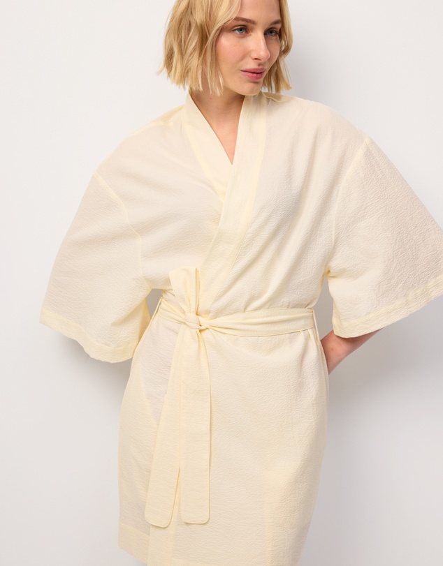 Wanderluxe Sleepwear - Limoncello Kimono Robe