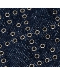 Pre-Loved by Azura Reborn - Pre-Loved Medium Denim Cannage Eyelet Lady D Joy