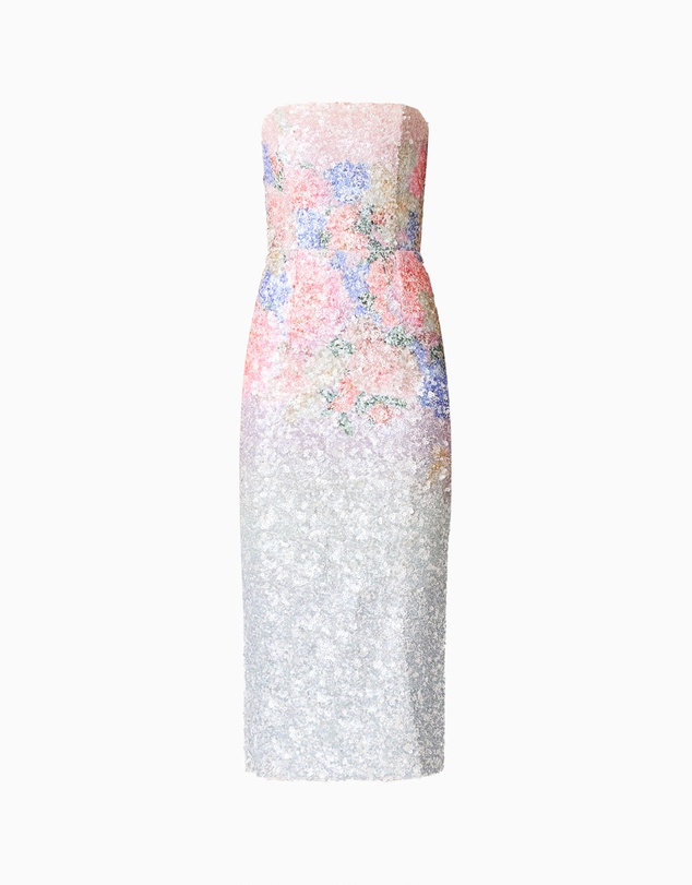 Elliatt - Lurea Strapless Midi Dress