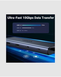 Ugreen - Ugreen 10-in-1 USB C Hub with Dual 4K display