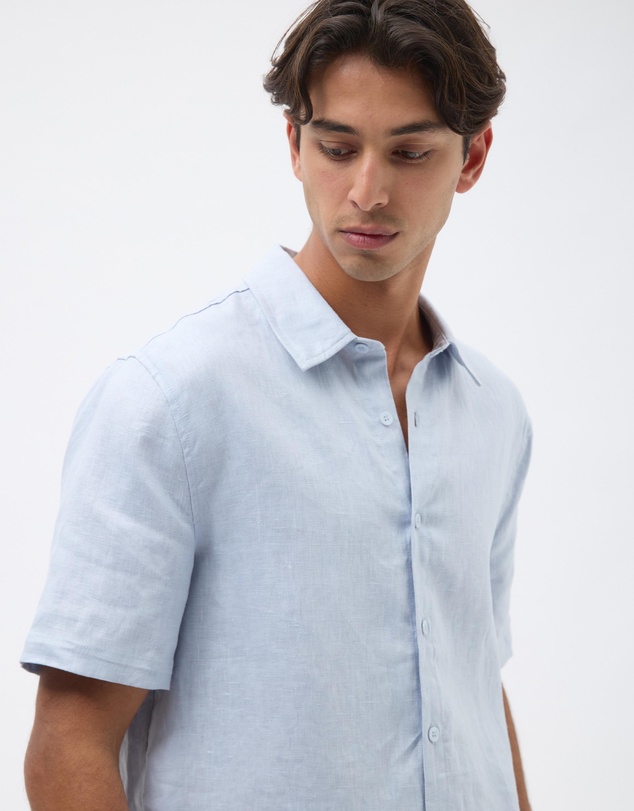 AERE - Euro Resort Linen SS Shirt