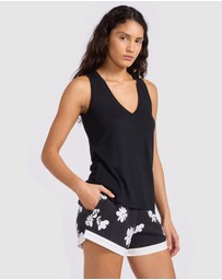 Seafolly - Slub Linen V Neck Tank Top