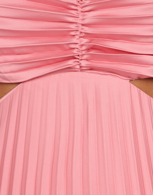 Petal & Pup - Niamh Midi Dress - Poppy Pink