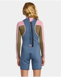 Roxy - Girls 8 to 16 2/2mm Prologue+ Long Sleeve Springsuit