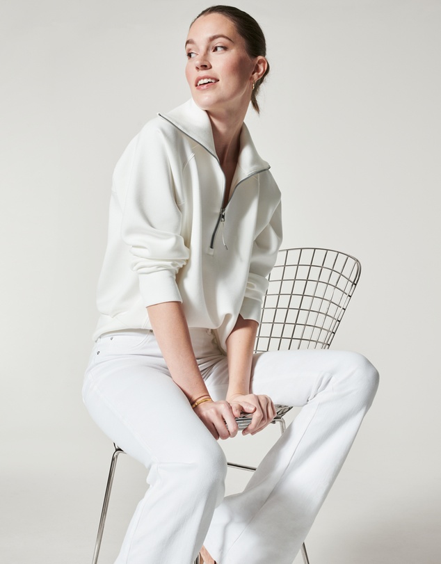 Spanx - Denim Flare Jeans - White