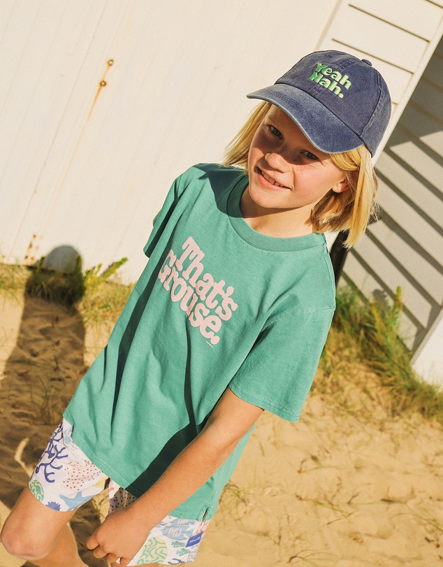 Skwosh - That's Grouse Kids Slang Tee in Green