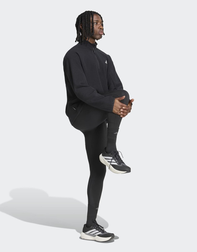 adidas Performance - adi365 Running Essentials Winterised Fleece Half-Zip Mens