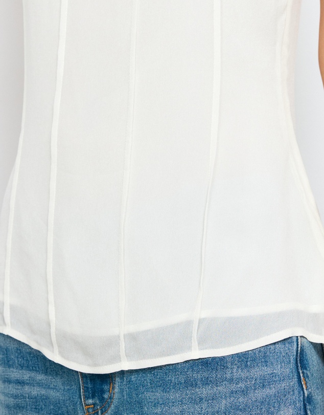 AERE - Tessa Cinched Waist Top