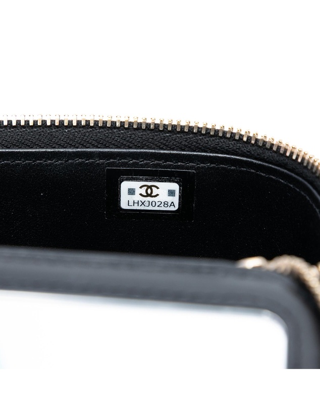 Pre-Loved by Azura Reborn - Pre-Loved Mini Quilted Caviar Coco Casino Vanity Case