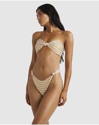 RVCA - Ripple And Twist Bandeau Bikini Top