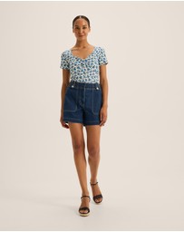 Review - Diana Floral Jersey Tee