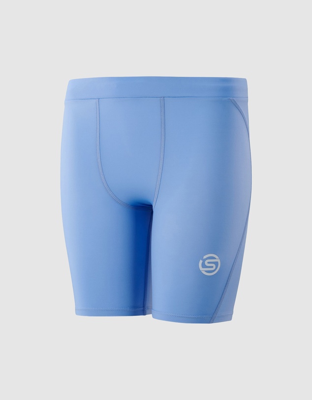 SKINS - Youth Compression Half Tight - Sky Blue
