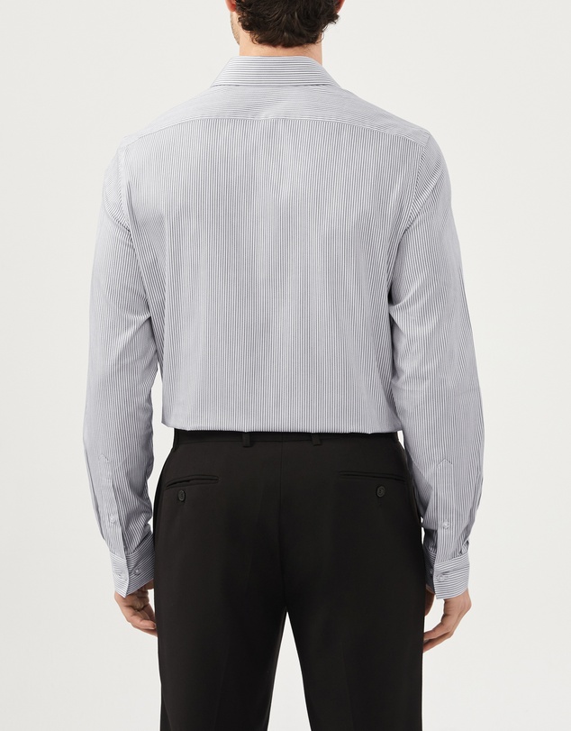 Van Heusen - Stripe Poplin Shirt